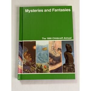 Vintage 1986 Childcraft Annual Mysteries And Fantasies Hardcover Book